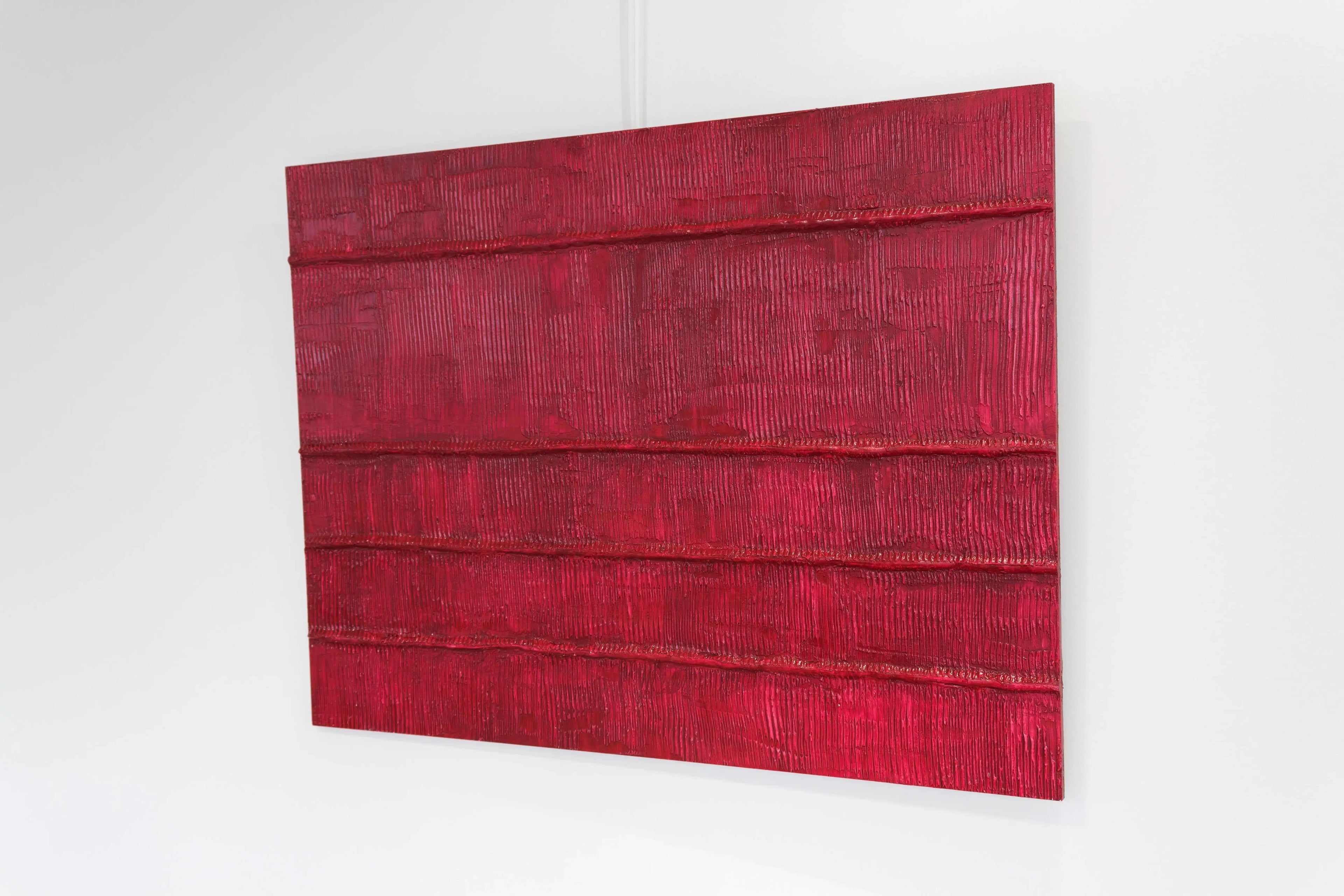 Sillon rouge - tableau Tomasz Marcus