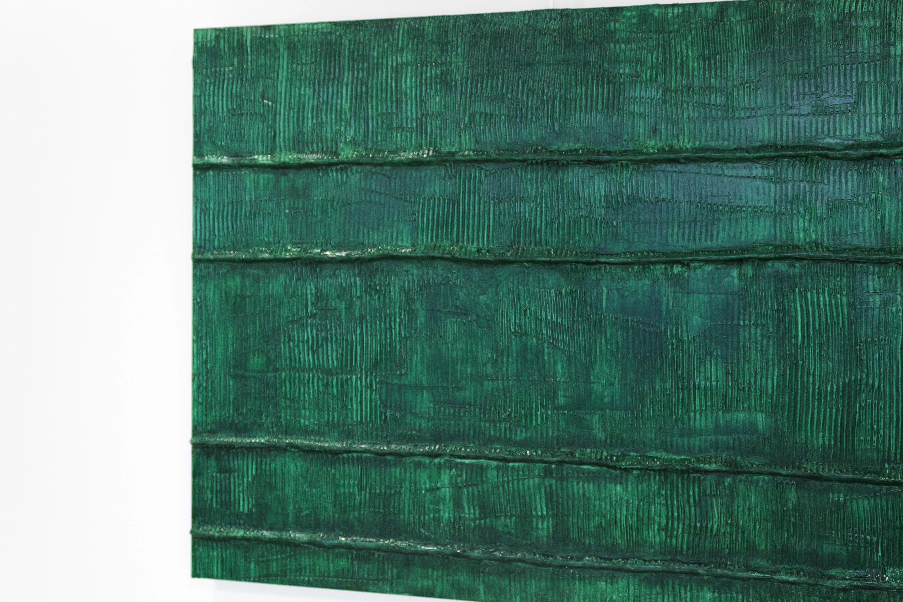 Sillon vert - tableau Tomasz Marcus